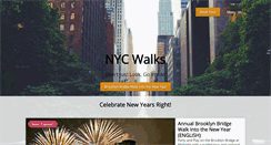 Desktop Screenshot of nycwalks.com